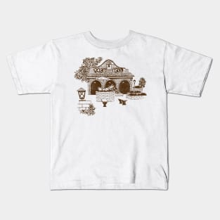 70s Taco Lover Aesthetic Kids T-Shirt